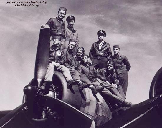 Photo of Glen Kessler, seated by the prop, is one of the original members of the AFFC.