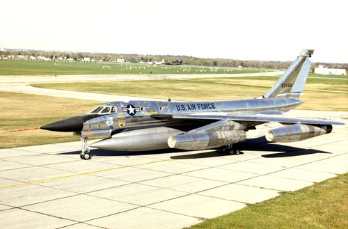 Photo of a B-58 Hustler.