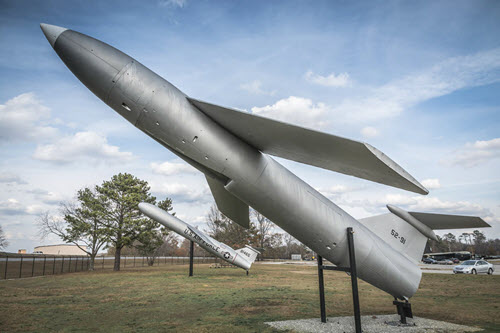 Photo of B-61A Matador Missile.